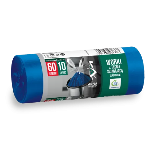 ATKR.MAISI ANNA ZARADNA AIZVELKAMI 60L 10GAB 28MKR LDPE