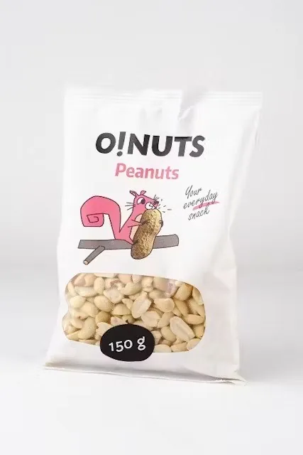 ZEMESRIEKSTU PUSĪTES O!NUTS, 150G