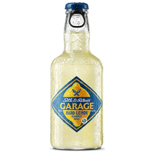 Алкогольный коктейль Garage Hard Lemon 4%, 0,275 л