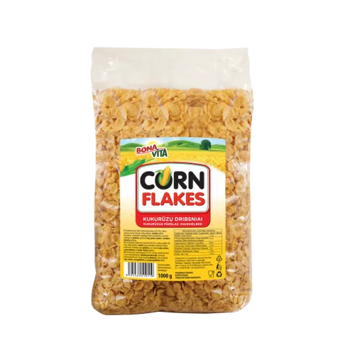 SAUSĀS BROKASTIS BONA VITA CORN FLAKES 1KG