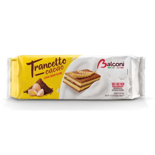 BISKVĪTS BALCONI TRANCETTO KAKAO 280G