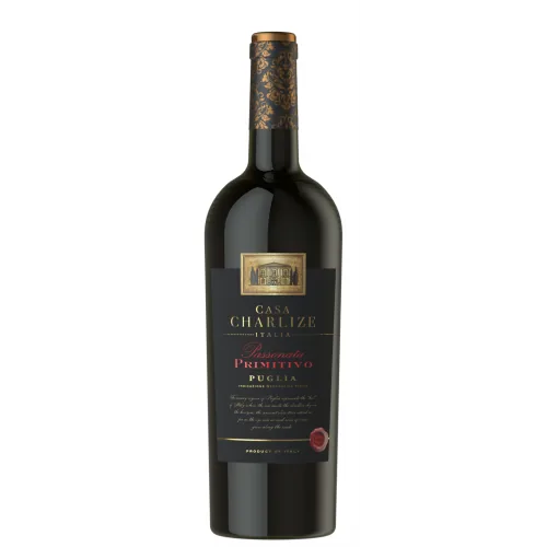 V. itāl. Casa Charlize Primitivo Passonata 14% 0,75 l