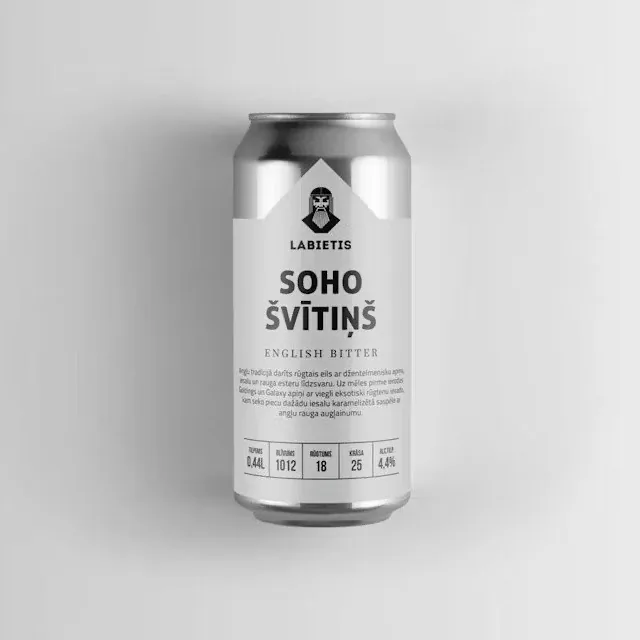 Пиво Labietis Soho Švītiņš, 4,4%, 0,44 л