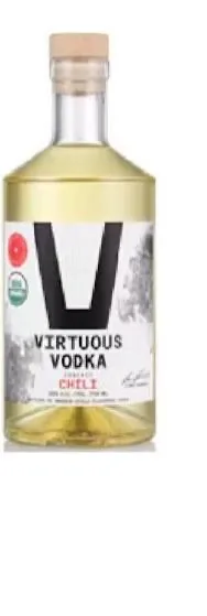 Водка Virtuous Organic Chili 38%, 0,7 л