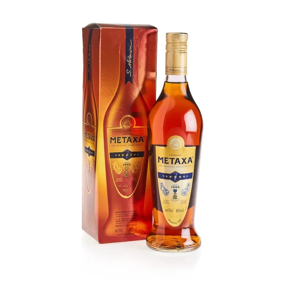 Stiprs alkoholisks dzēriens Metaxa 7 x 40% 0,7 l