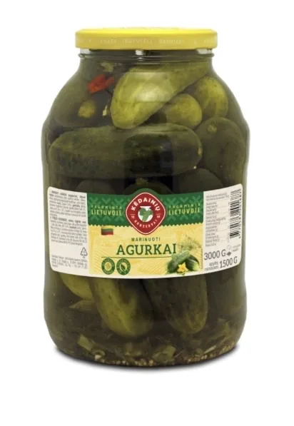 GURĶI MARINĒTI HORECA PROFESSIONAL, 3KG/1.5KG