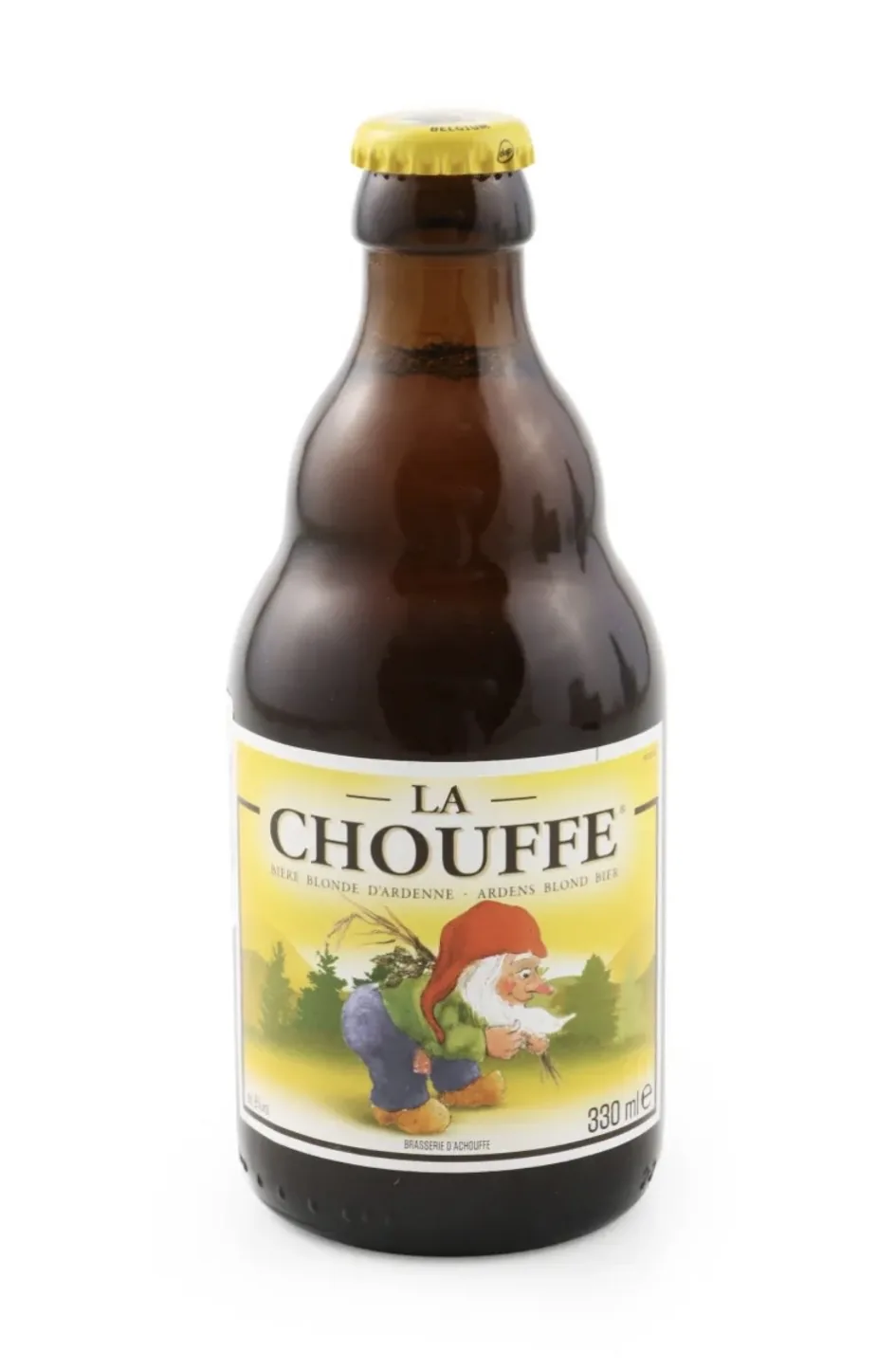 Alus la chouffe, 8%, stiklā, 0,33 l (DEP)