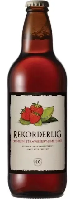 Сидр Rekorderlig Strawberry-Lime, 4,5%, 0,5 л