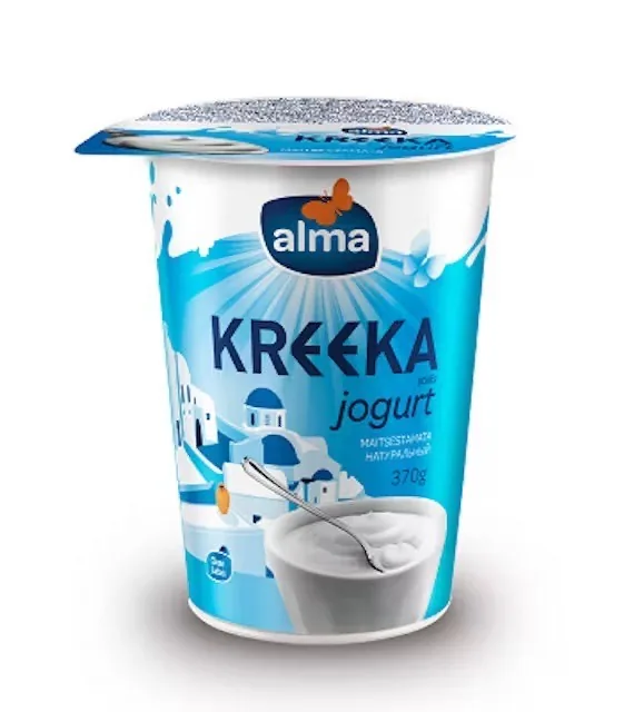 GRIEĶU JOGURTS ALMA 4%, 370 G