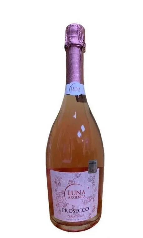 Dz.vīns luna argenta prosecco brut rose 11% 0,75 l