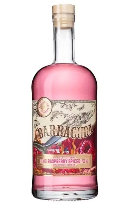 Ром Barracuda Raspberry Spiced 30%, 0,7 л