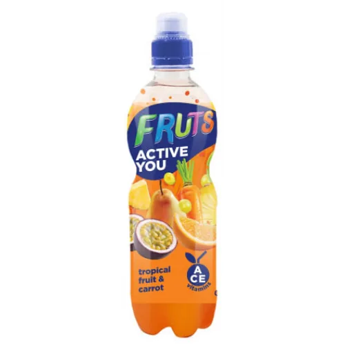 SULAS DZĒRIENS FRUTS BURKĀNU-TROP.AUGĻU AR VIT 0.5L