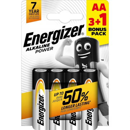 BATERIJAS ENERGIZER BASE AA B3+1 1.5V ALKALINE