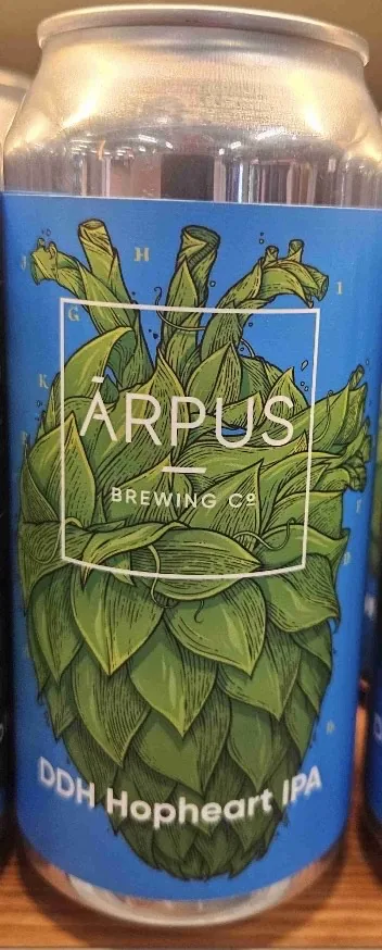 Пиво Ārpus Brewing Co DDH Hopheart IPA 6,2%, 0,44 л