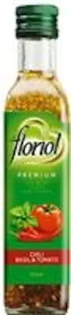 RAPŠU EĻĻA AR ČILLI, TOMĀTIEM UN BAZILIKU FLORIOL 250 ML