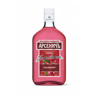 Водка Arsenič клюквенная, 40%, 0,2 л