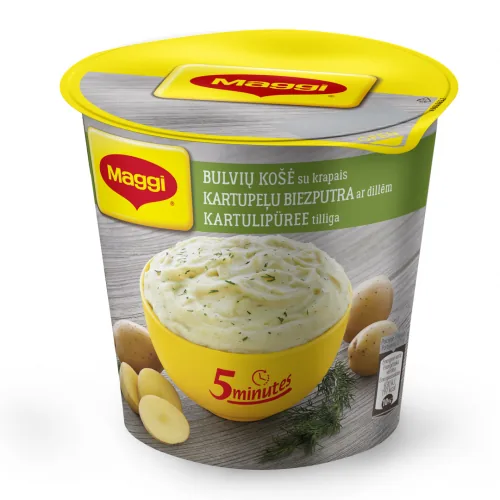 KARTUPEĻU BIEZENIS MAGGI 5 MINŪTES AR DILLĒM 50G