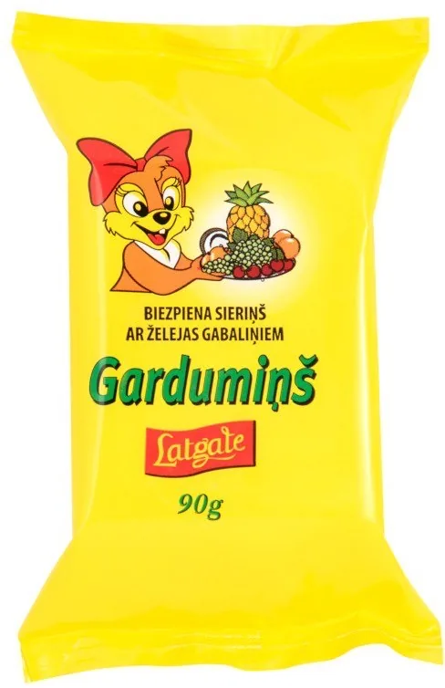 LATGALE BIEZ. SIERIŅŠ ĢARDUMIŅŠ AR ŽELEJVEIDA GABALIŅIEM 90G