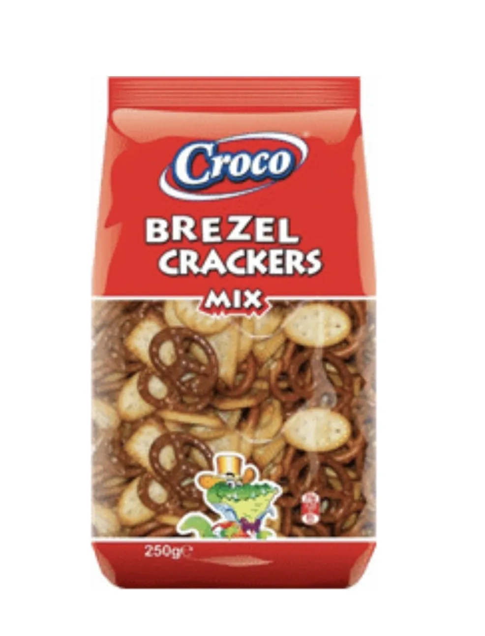 KREKERI CROCO CRACKERS& BREZEL 250 G 
