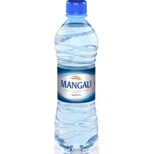 Minerālūdens Mangaļi dabīgais gāzēts 500 ml