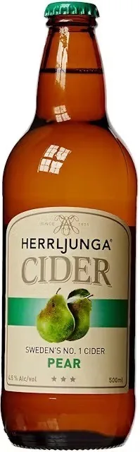 Сидр грушевый Herrljunga 4,5%, 0,5 л