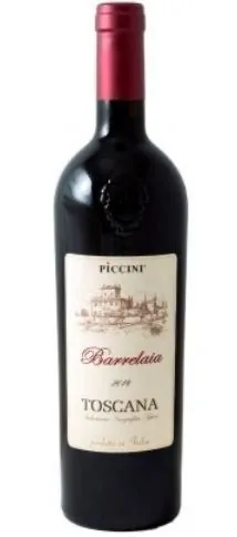 Sarkanvīns piccini barrelaia toskana 13% 0,75 l