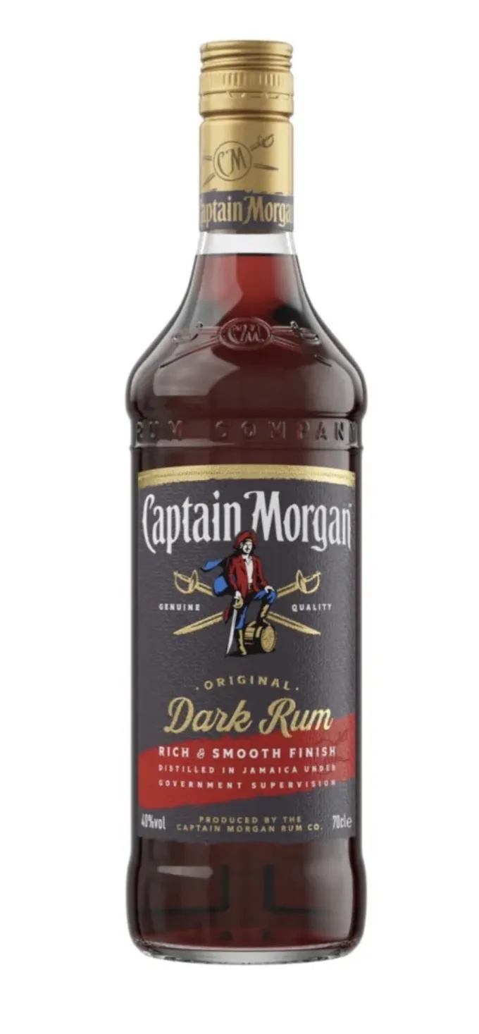 Ром Captain Morgan Dark 40%, 0,7 л