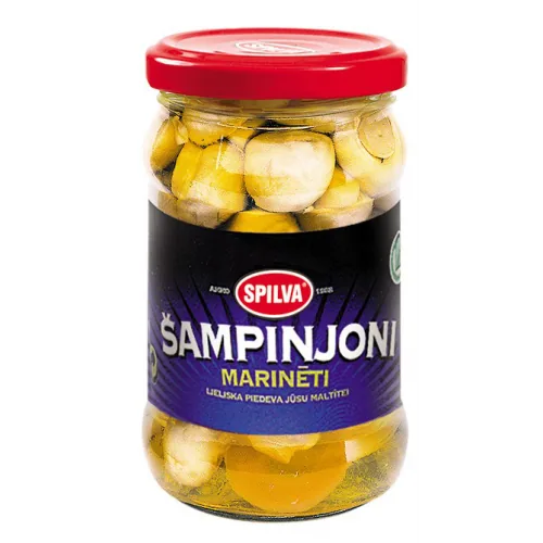 ŠAMPINJONI SPILVA MARINĒTI 290G/180G