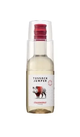 Baltvīns Tussock Jumper Chardonnay, sauss, 13%, 0,187 l