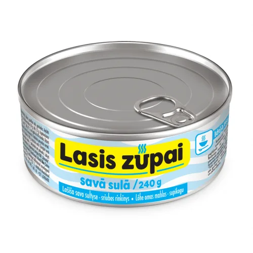 KONSERVI KAIJA ZUPAS IZLASE LASIS SAVĀ SULĀ 240G EO