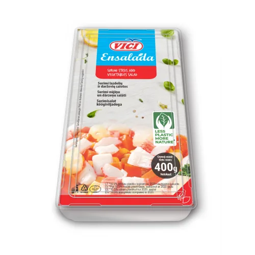 SALĀTI VIČI ENSALADA AR SURIMI NŪJIŅĀM UN DĀRZEŅIEM 400G